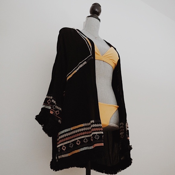 🆕 Bohemian Vibes Cardigan/Coverup - Picture 2 of 8